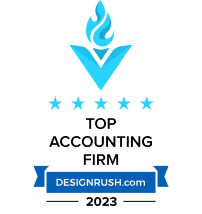 DesignRush.com top accounting firm badge